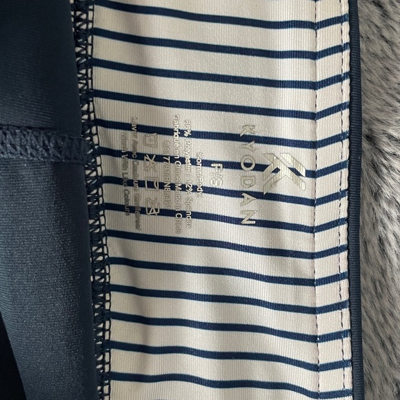 Striped Navy and White Skirt - Picture 7 of 8